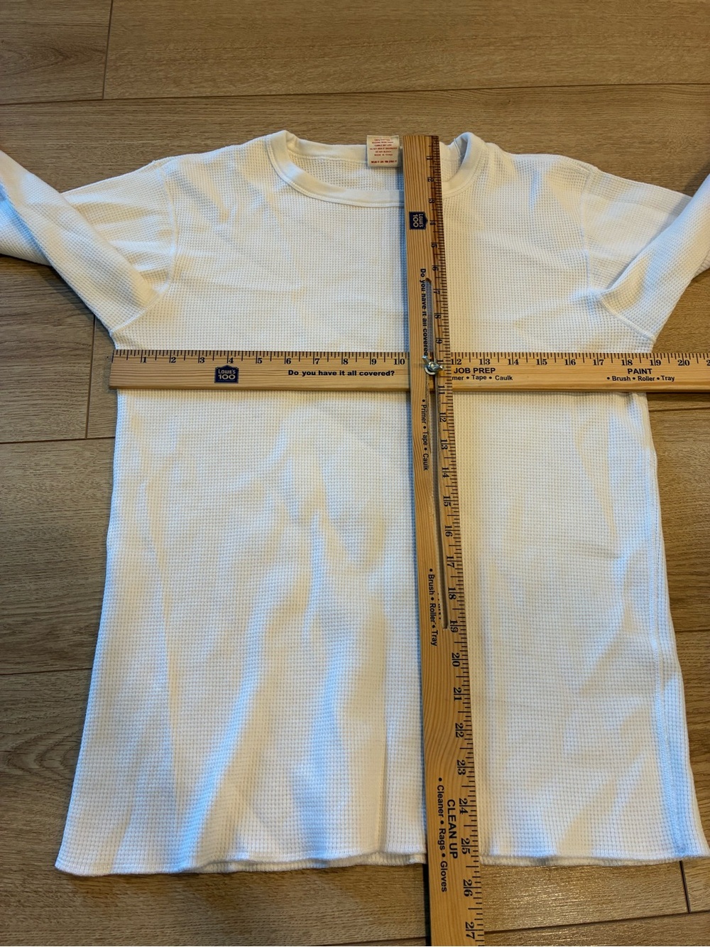 NEW Bronson Mfg Men’s Heavyweight Waffle Cotton Underwear Shirt Size S - Picture 6 of 7
